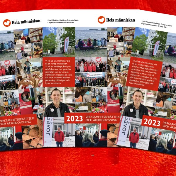 Verksamhetsberättelsen har landat